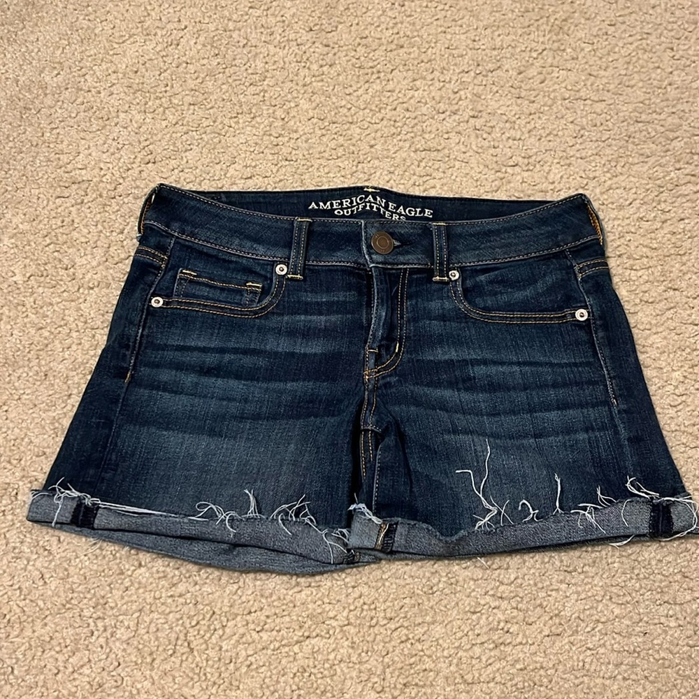 AEO High-Waisted Jean Shorts